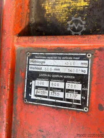 Carretilla elevadora CESAB CBE 15T  CESAB CBE 15T electric / triplex / sid...