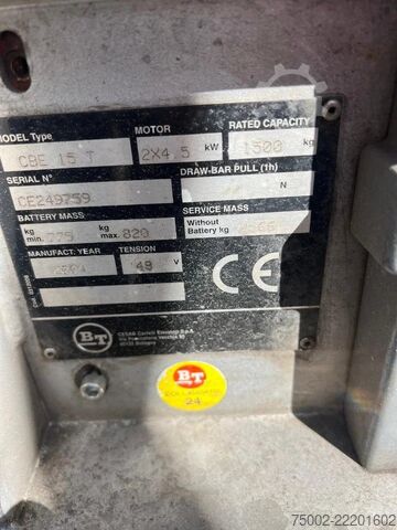 Carretilla elevadora CESAB CBE 15T  CESAB CBE 15T electric / triplex / sid...