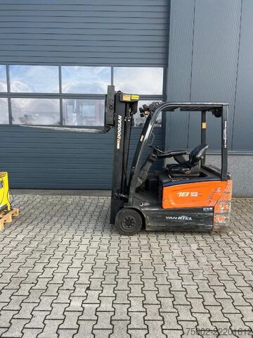 Carretilla elevadora Doosan B18-T7 triplexmast, ss electrisch