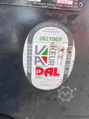 Carretilla elevadora Doosan B18-T7 triplexmast, ss electrisch