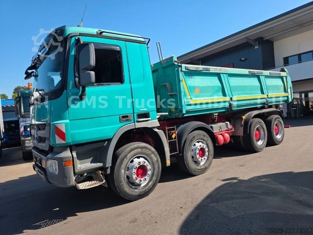 Camion ribaltabile trilaterale MERCEDES-BENZ Actros 3544 / EPS / 8X4 / BORDMATIK
