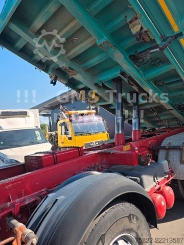 Camion ribaltabile trilaterale MERCEDES-BENZ Actros 3544 / EPS / 8X4 / BORDMATIK