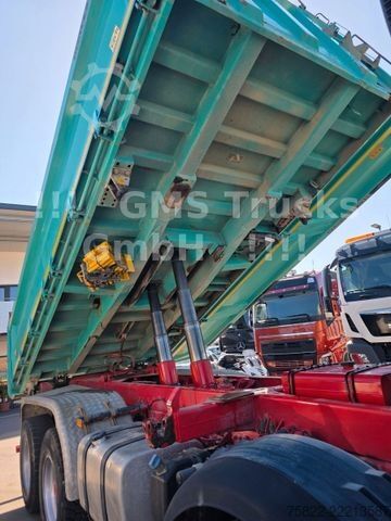 Camion ribaltabile trilaterale MERCEDES-BENZ Actros 3544 / EPS / 8X4 / BORDMATIK