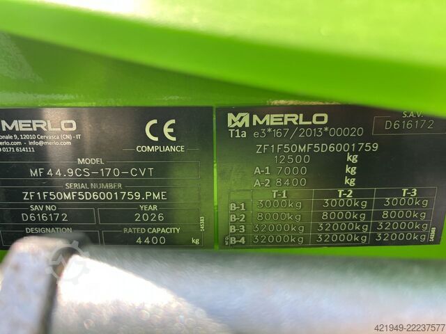 Người điều khiển từ xa cứng nhắc Merlo TF 38.10 TT CS-136