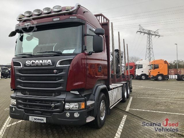 Samochód do przewozu drewna Scania R 580 LB6x4HNB V8 Epsilon M120L83