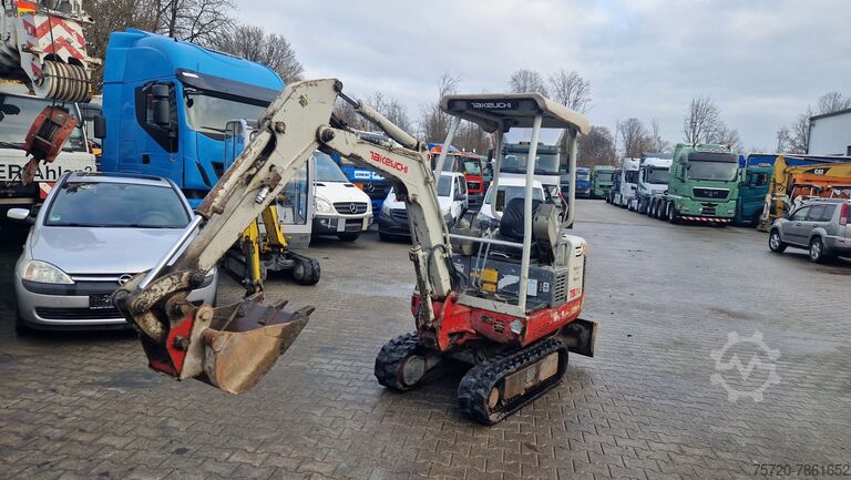 حفارة صغيرة Takeuchi TB014 Schnellwechsler | 2 x vorhanden