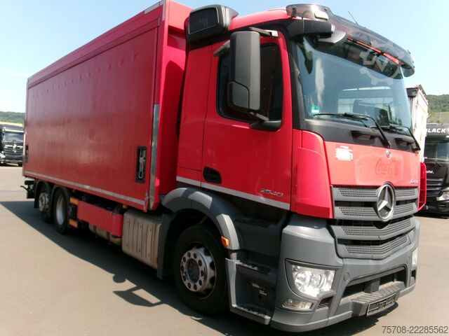 Nápojové vozidlo MERCEDES-BENZ 2540 Antos*6,9 m Schiebeplane*NLA*LBW*Kamera*TOP