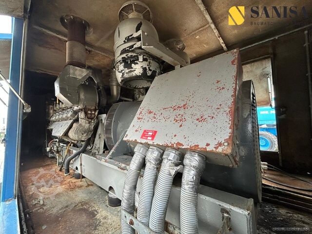 Grupo gerador Polyma Mercedes Benz 12 Zylinder/Stromaggregat