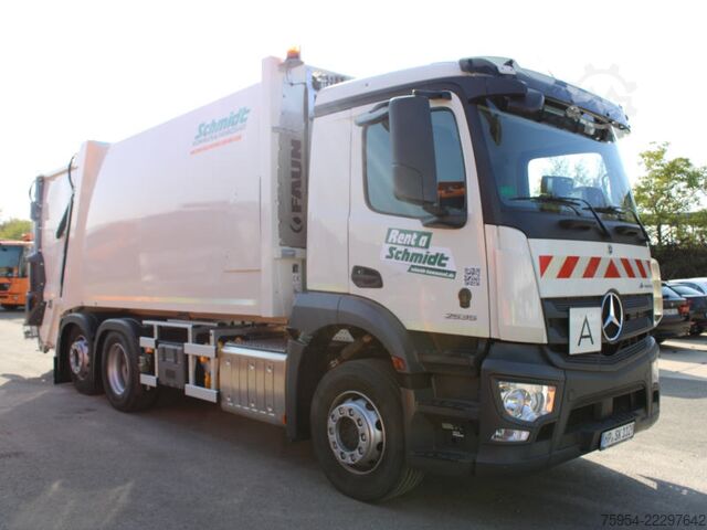 Atkritumu vedējs Mercedes-Benz Actros 2535 L 6x2 / Faun Variopress V19