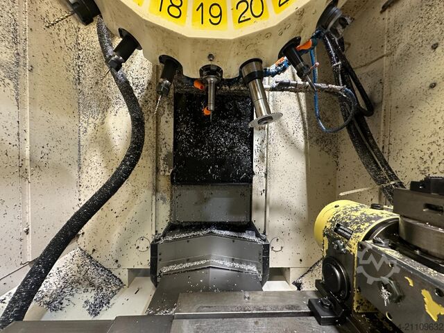  Fanuc Alpha T21iE 5 Axis