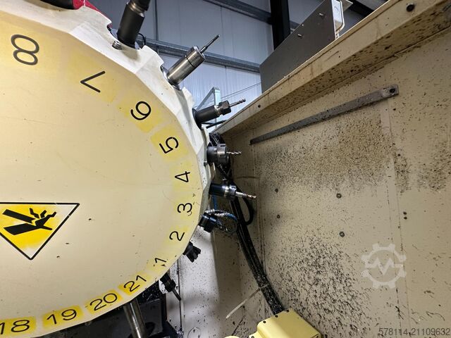  Fanuc Alpha T21iE 5 Axis