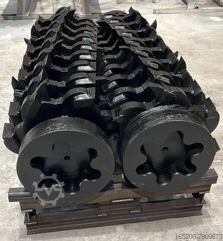 Juego de ejes trituradores fabricados PRT AW-10.9 - Holz, Biomasse, Müll, Reifen