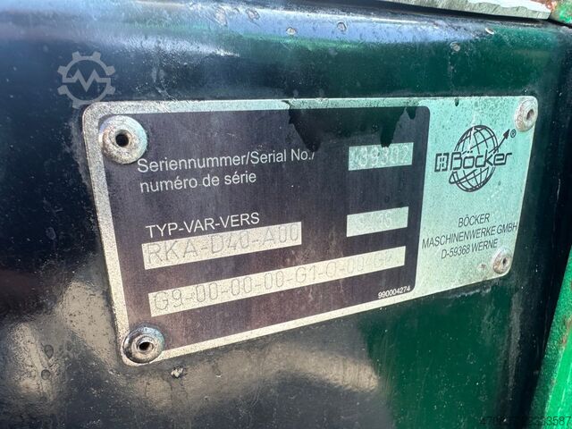 Autokranwagen Böcker RK 36-2400 / Raupenkran / UVV NEU
