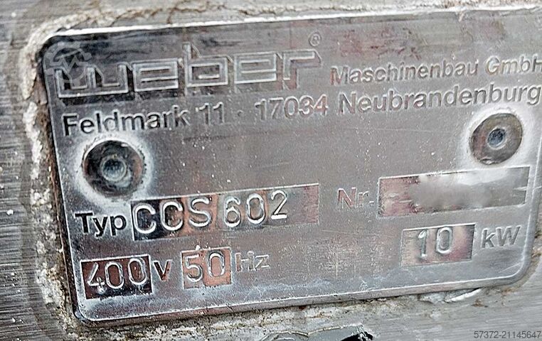 Cortador de disco Weber CCS 602