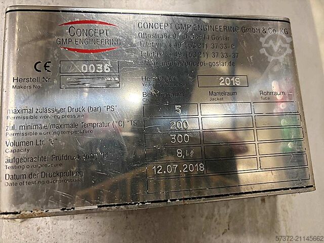 Gerador de vapor puro Concept GMP VapoPure UCS 300