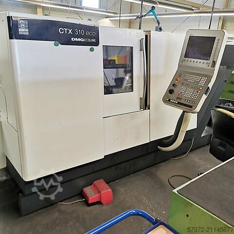 Centro de torneamento e fresagem CNC Gildemeister CTX 310