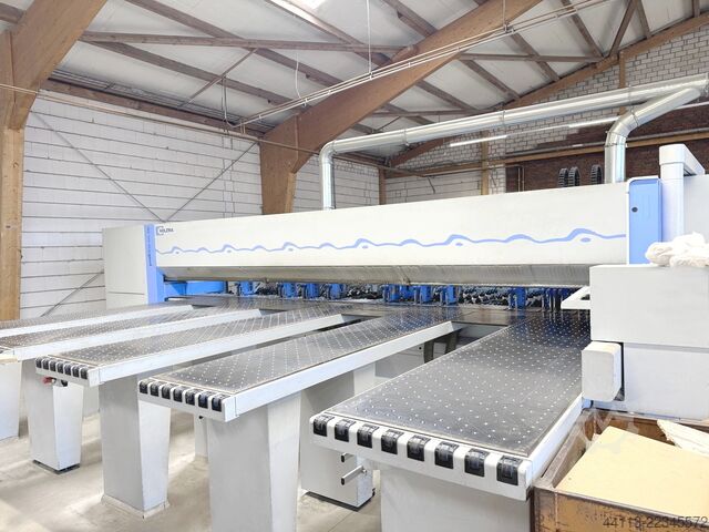 PANEL BEAM SAW WITH REAR LIFTING TABLE HOLZMA (Homag group) HPL 530 / 56 / 22 / X