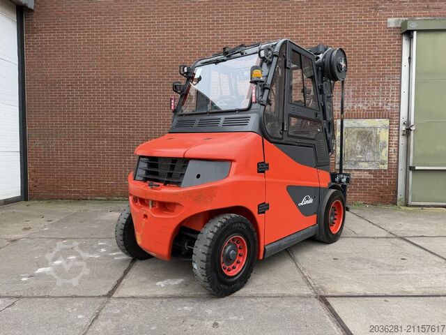 Elektro 4 Rad-Stapler Linde E60-01