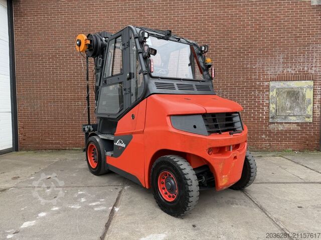 Elektro 4 Rad-Stapler Linde E60-01