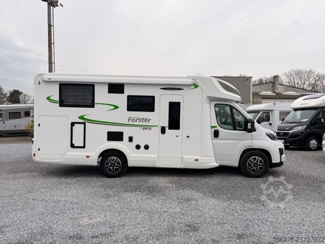 Autocaravana semi-integrada FORSTER FT 699 EB *Einzelbetten-Hubbett-Automatik*