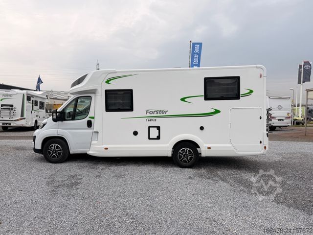 Autocaravana semi-integrada FORSTER FT 699 EB *Einzelbetten-Hubbett-Automatik*