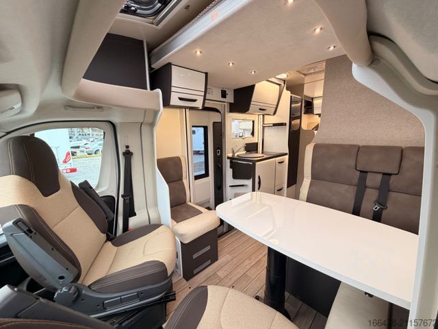 Autocaravana semi-integrada FORSTER FT 699 EB *Einzelbetten-Hubbett-Automatik*