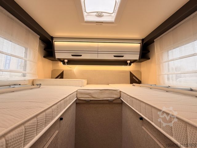 Autocaravana semi-integrada FORSTER FT 699 EB *Einzelbetten-Hubbett-Automatik*