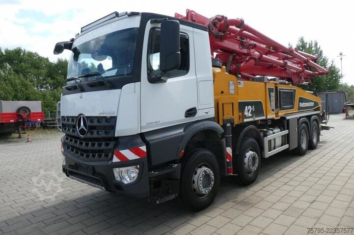 Camión bomba de hormigón MERCEDES-BENZ Arocs 3540 8x4 Betonpumpe Putzmeister BSF 42.5 1