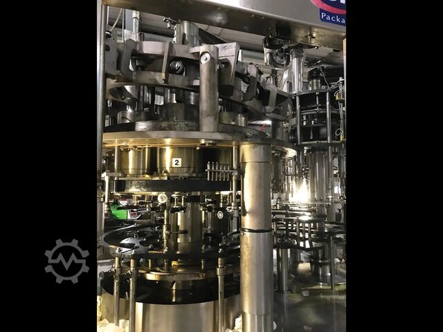 Monobloc de remplissage d’huile CFT d’occasion – Comaco 6000 bph CFT RVAR 6/10 + TA/3