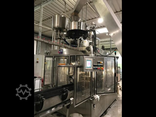 Monobloc de remplissage d’huile CFT d’occasion – Comaco 6000 bph CFT RVAR 6/10 + TA/3