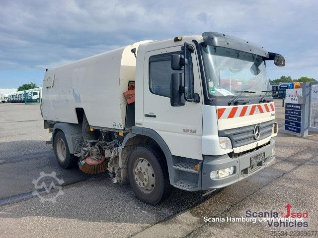 Οδοκαθαριστικό μηχάνημα Mercedes-Benz 1518 LKO Atego Kehrmaschine  Bucher-Schörling