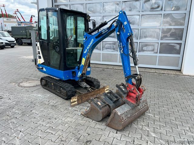 Minigraafmachine TEREX TC16 / 2017 / 1.769h / Löffelpaket / Powertilt