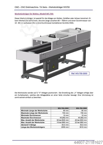Centro de torneado y fresado CNC CMZ TA-30-YS-640 mit GL20II