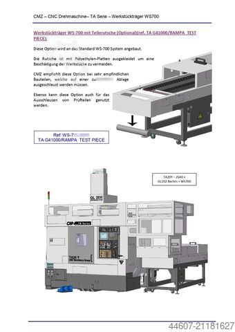 Centro de torneado y fresado CNC CMZ TA-30-YS-640 mit GL20II