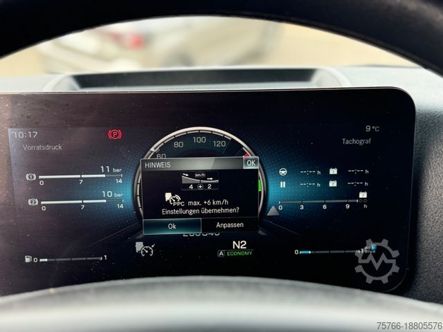 Камион със сменяема надстройка MERCEDES-BENZ ACTROS 1840 L / Staplerh. / bis 6.695 mm BDF