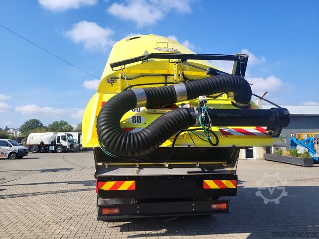 οδοκαθαριστής Renault D16 zamiatarka Semat, myjka drogowa