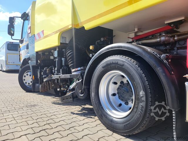 οδοκαθαριστής Renault D16 zamiatarka Semat, myjka drogowa