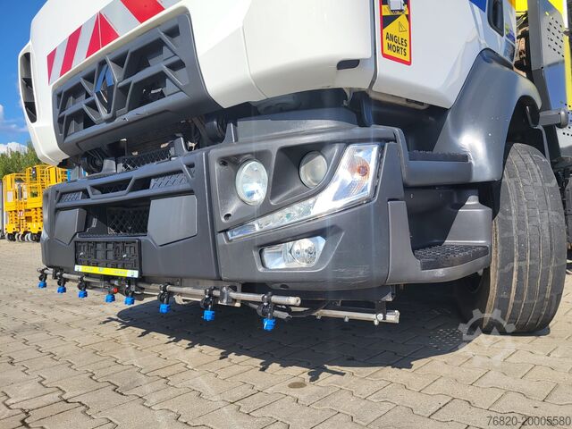 οδοκαθαριστής Renault D16 zamiatarka Semat, myjka drogowa