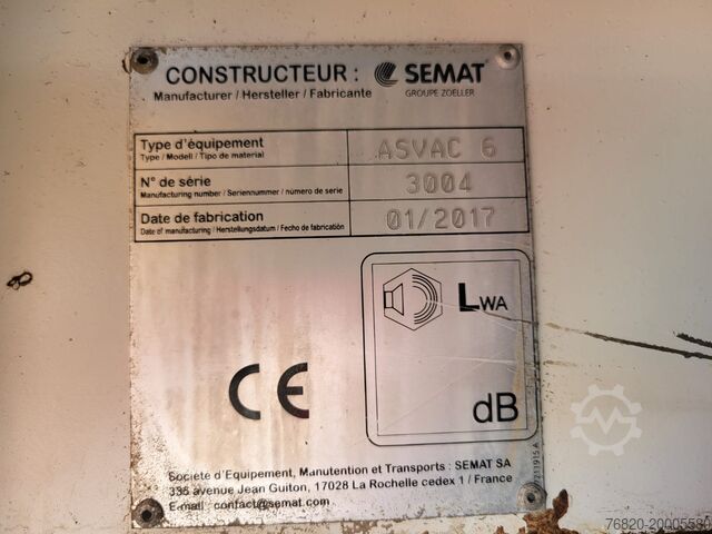 οδοκαθαριστής Renault D16 zamiatarka Semat, myjka drogowa