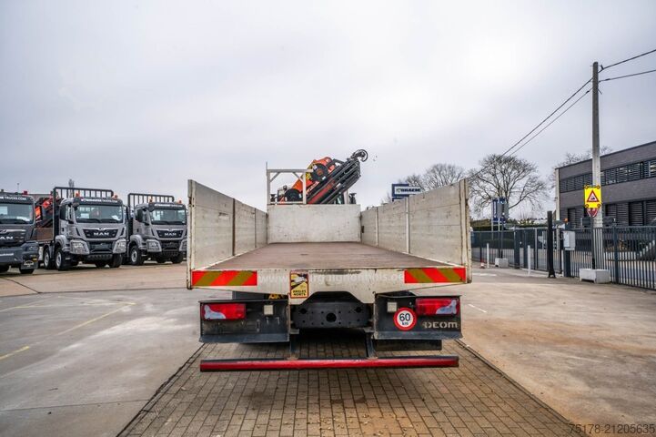 Plateau de chargement MAN TGS 35.360 BL-8X2-6+PALFINGER 27 T/m + 8EXT