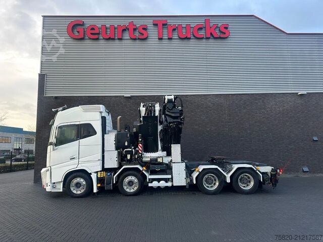 Kranwagen Volvo FH 16.650 8X4 TREKKER-BAKWAGEN COMBI + FASSI F1...