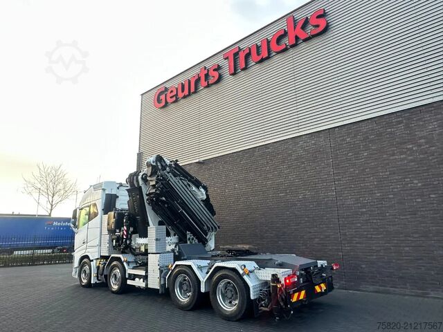Kranwagen Volvo FH 16.650 8X4 TREKKER-BAKWAGEN COMBI + FASSI F1...