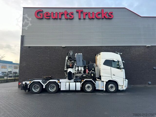 Kranwagen Volvo FH 16.650 8X4 TREKKER-BAKWAGEN COMBI + FASSI F1...