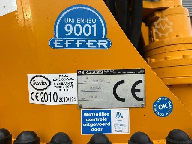 Camión grúa Volvo FH 480 8X4 TREKKER + EFFER 1355/8S KRAAN/KRAN/C...