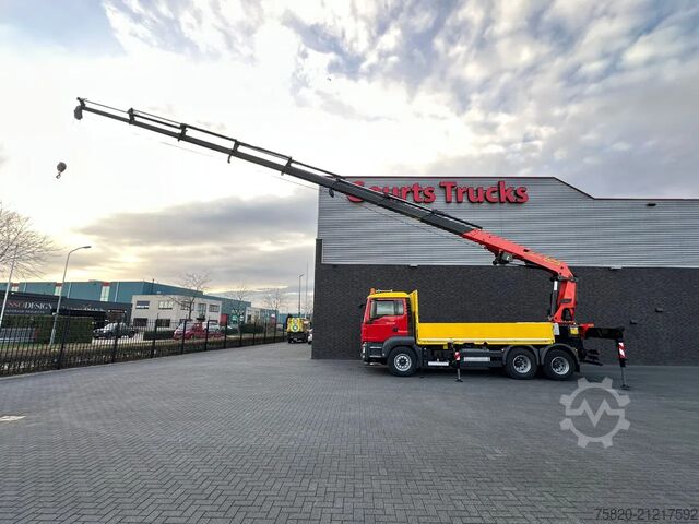 ক্রেন ট্রাক MAN TGS 26.480 6X4 MET PALFINGER PK 42002-SH G KRAA...