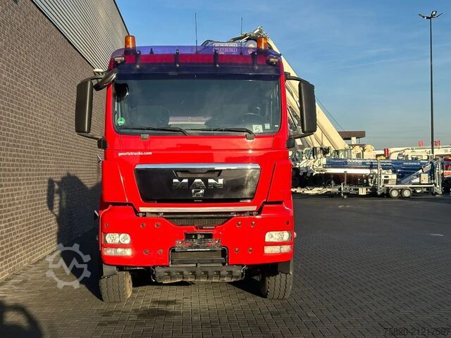 משאית מנוף MAN TGS 35.480 BL 8X4 TREKKER-BAKWAGEN  + FASSI 660...