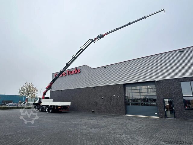 Camion cu macara MAN TGS 35.470 8X4 HMF 4020-K6 + FJ 600 K4  KRAAN/K...