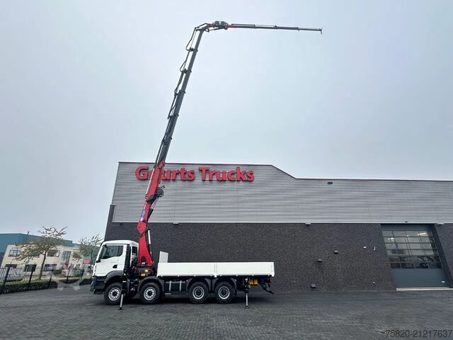 Camion cu macara MAN TGS 35.470 8X4 HMF 4020-K6 + FJ 600 K4  KRAAN/K...