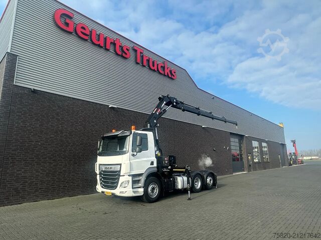 Kranbil DAF CF 480 6X2 HIAB X-HIDUO 298 EP-4 KRAAN/KRAN/CRA...