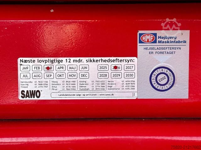 Sistem kabel Mercedes-Benz Arocs 3253 L ENA 8X2/4 HMF2820 KRAAN / KRAN/ CR...